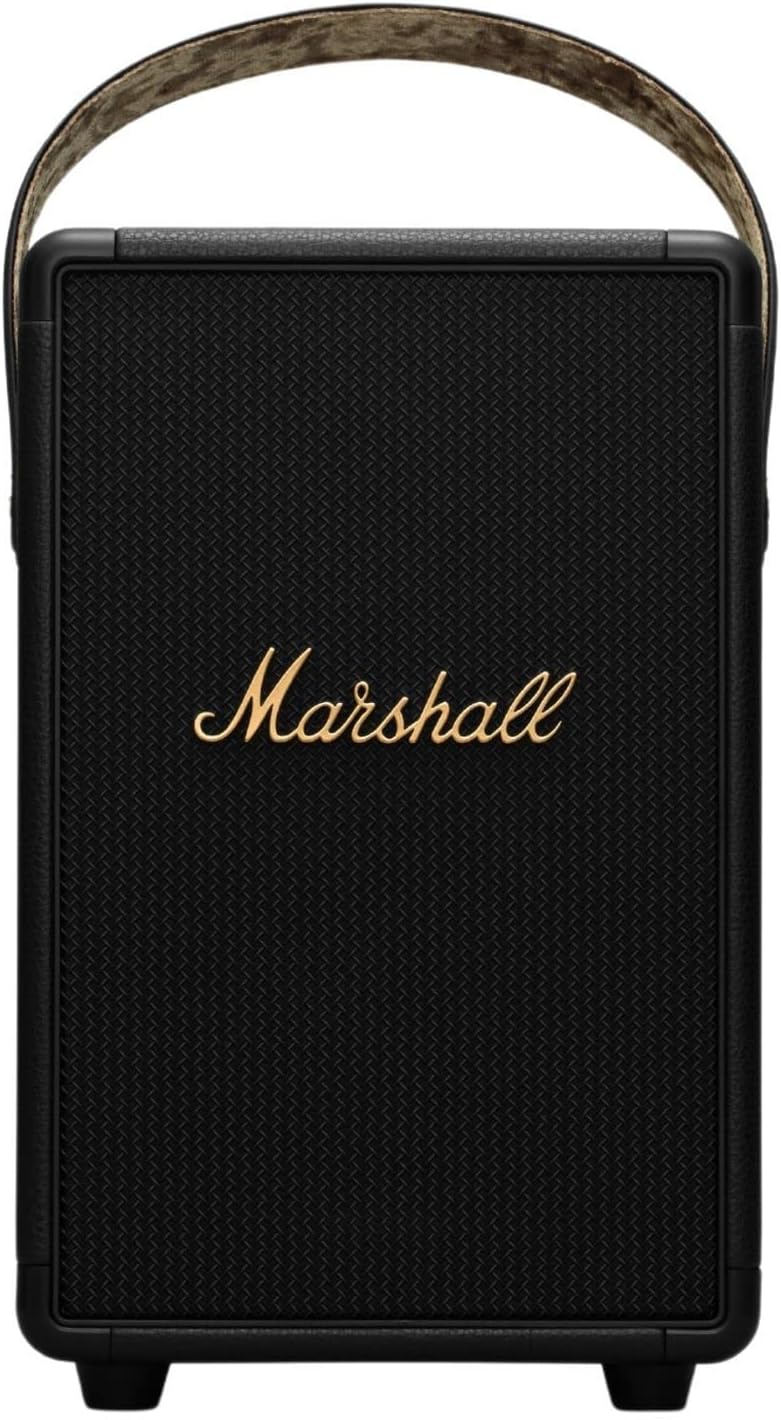 Фото товара Marshall Tufton Portable Bluetooth Speaker, Black & Brass