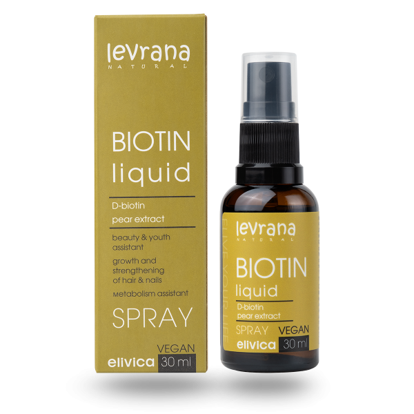 Фото товара Витамин Biotin Liquid Жидкий Спрей Без вкуса 30 мл