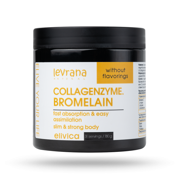 Фото товара БАД Levrana Collagenzyme. Bromelain Порошок Без вкуса 500 мл / 180 г