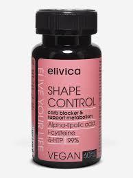 Фото товара БАД Elivica Shape Control Капсулы Без вкуса 150 мл / 60 капсул