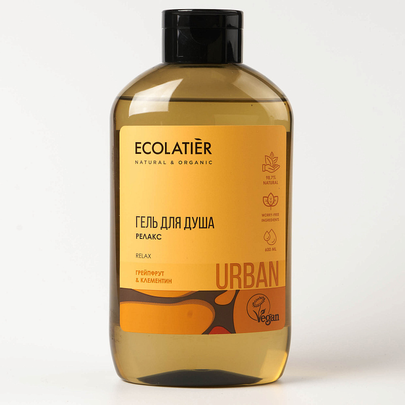 Фото товара Гель для душа ECOLATIER Big Релакс Грейпфрут и Клементин 600 мл