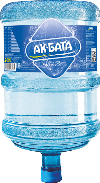 Фото товара Питьевая вода "Ак-Бата", 18 литров, с тарой