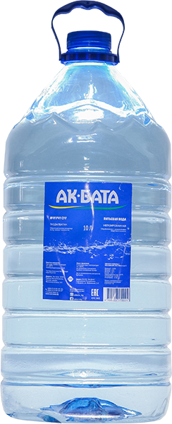 Фото товара Питьевая вода "Ак-Бата", не газированная, 10 литров