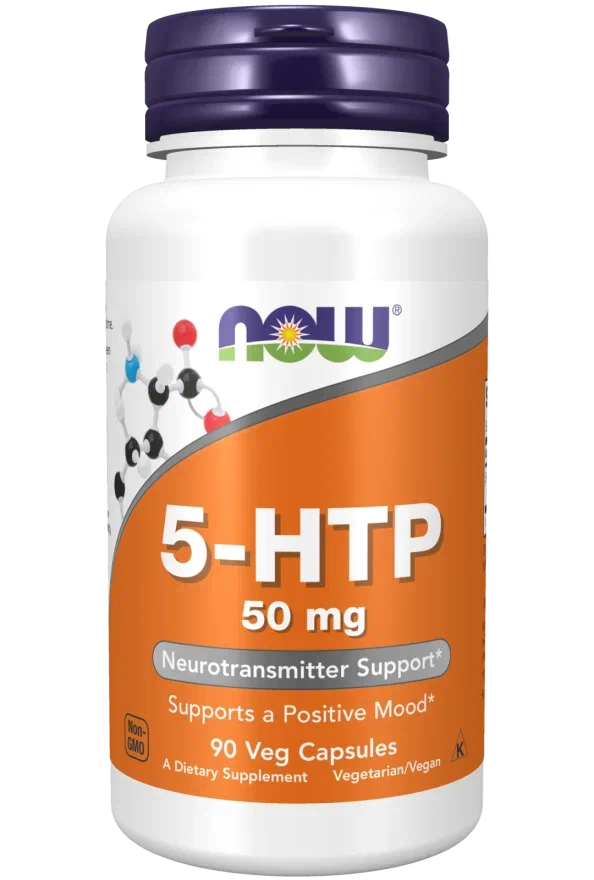 Фото товара Добавка NOW FOODS 5-HTP 50 мг 90 капсул