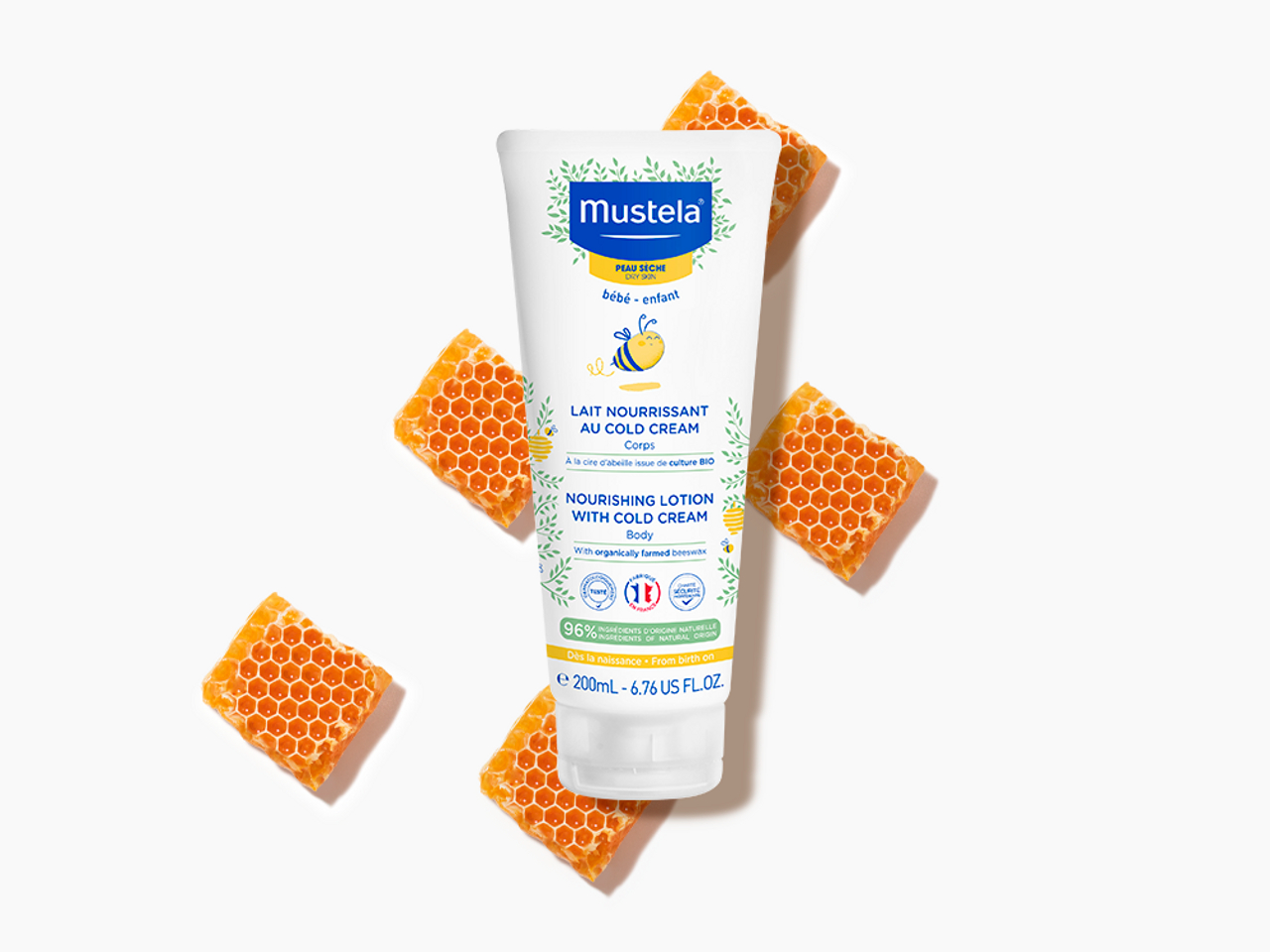 Фото товара Молочко Mustela питательное с кольд кремом 200мл (туба)