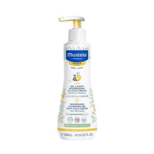 Фото товара Гель питательный для купания с кольд кремом Mustela 300мл