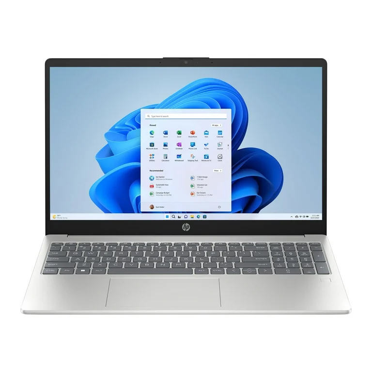 Фото товара Ноутбук HP 15-FD0131WM i3-N305 8/256 Silver