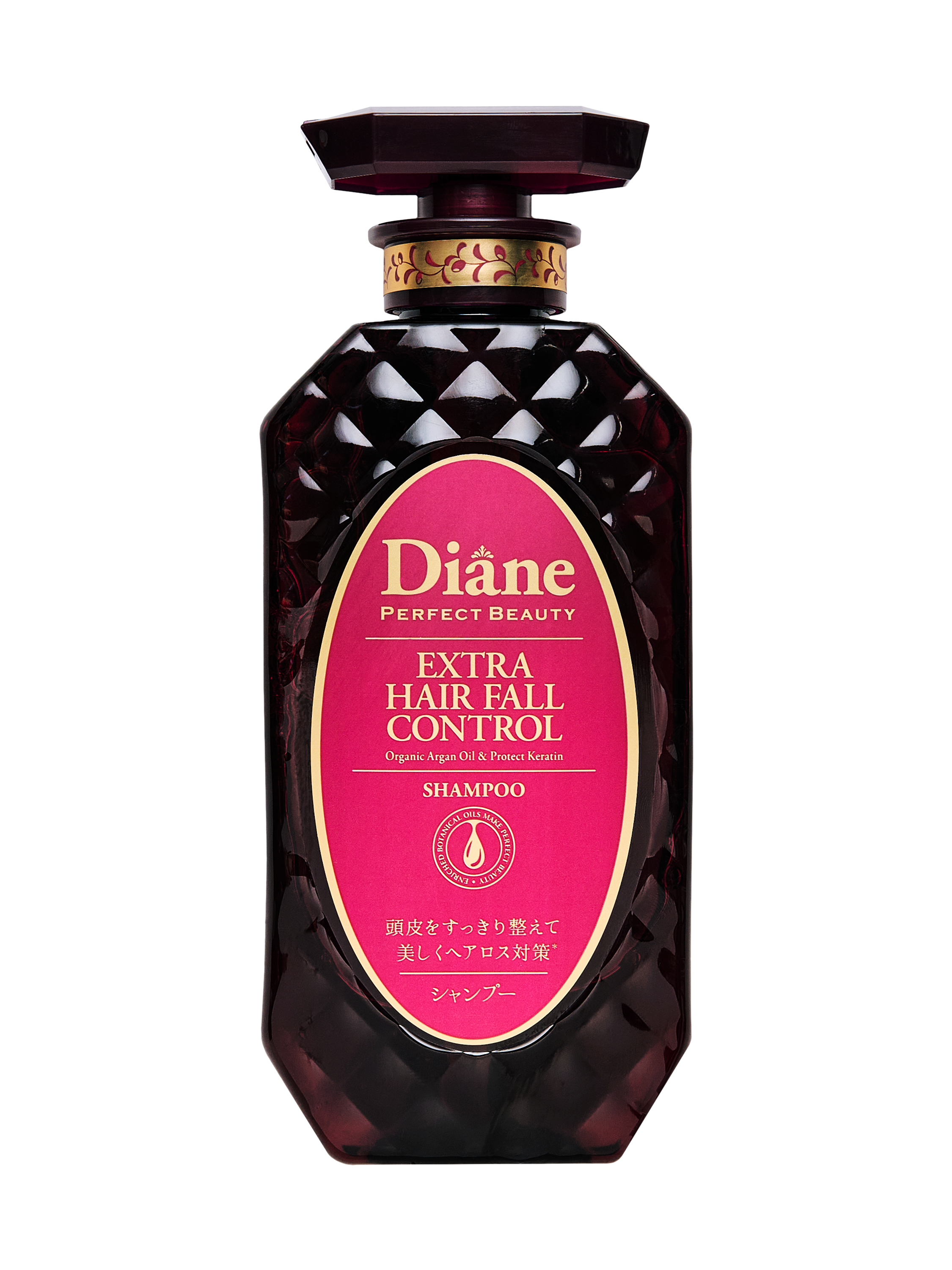 Фото товара Moist Diane Perfect Beauty Шампунь кератиновый против выпадения и для роста волос 450мл