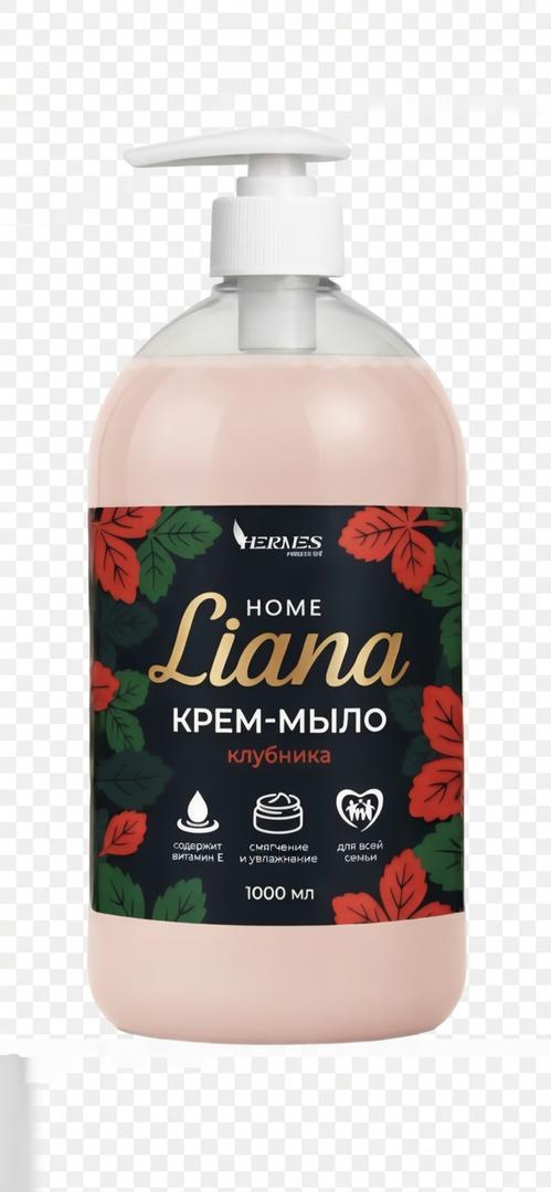 Фото товара Liana Крем-мыло с ароматом клубника 300мл Hermes Industry HOME