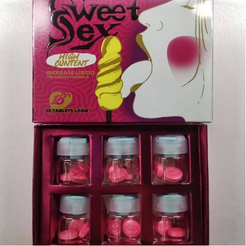 Фото товара Возбуждающие женские таблетки "Sweet Sex", 3 табл.