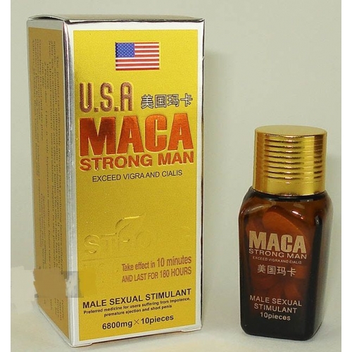 Фото товара Мужской возбудитель "Maca USA Strong Man", 10 шт