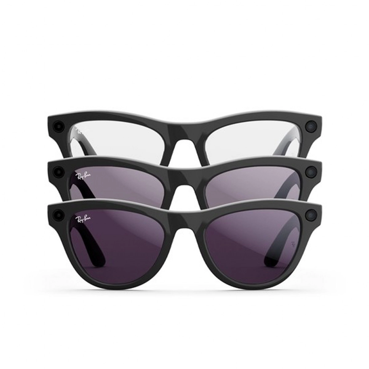 Фото товара RAY-BAN META GEN 1 SKYLER S52 SHINY BLACK TRANSITIONS AMETHYST