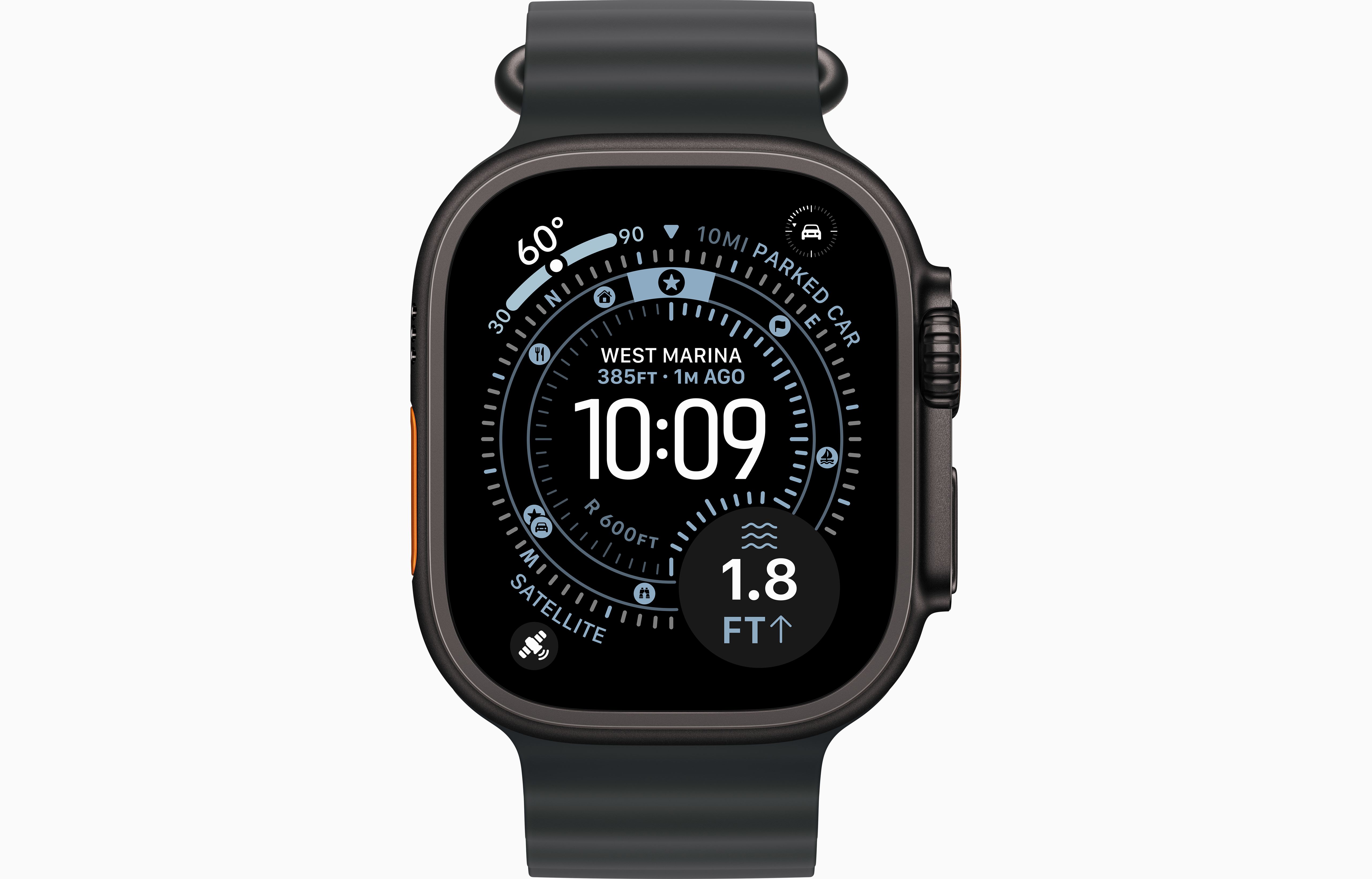 Фото товара Apple Watch Ultra 3, With Black Titanium Case