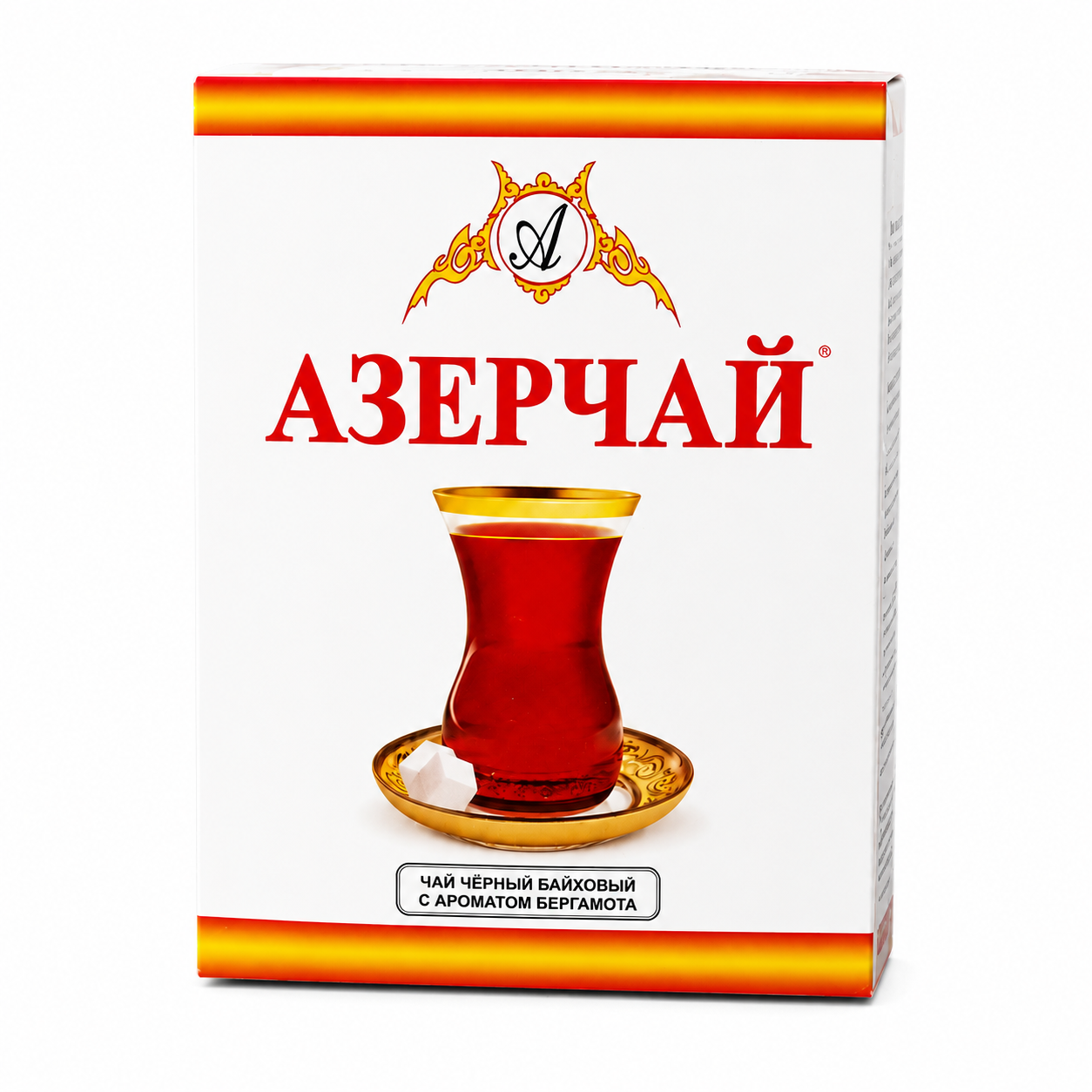 Фото товара Чай Азерчай чёрный байховый с бергамотом, 100 г